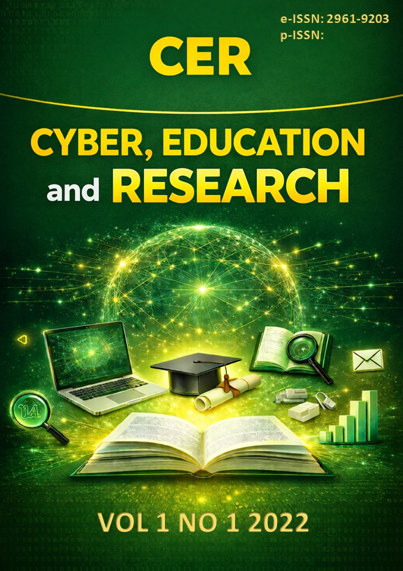 					View Vol. 1 No. 1 (2022): Cyber, Education and Research
				